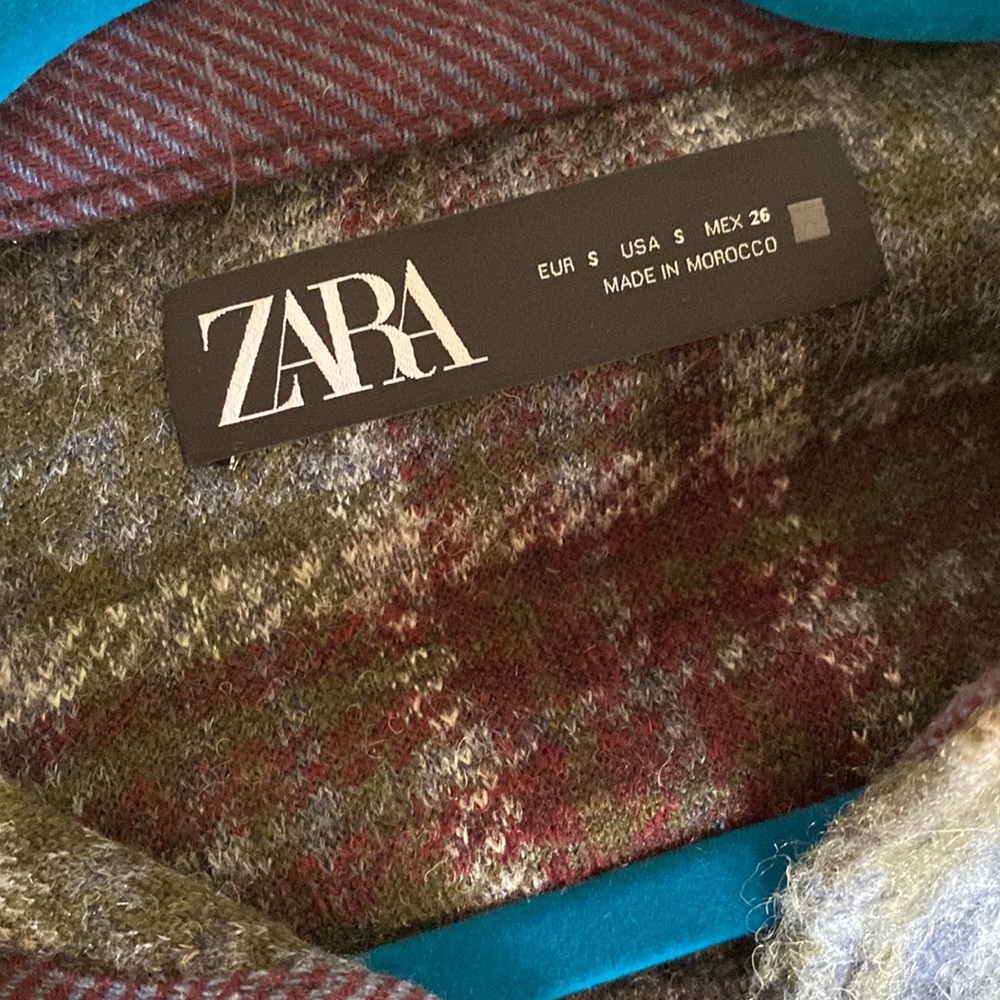 Zara plaid jacket - Picture 7 of 8